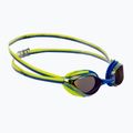 Очила за плуване за деца Arena Python Mirror Jr blue/blue/lime
