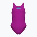 Детски цял бански костюм Arena Team Swim Tech Solid very fuchsia/water