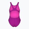 Детски цял бански костюм Arena Team Swim Tech Solid very fuchsia/water 2