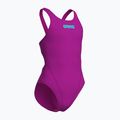 Детски цял бански костюм Arena Team Swim Tech Solid very fuchsia/water 4