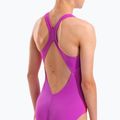 Детски цял бански костюм arena Multi Colours V Back pink multi/very fuchsia 9