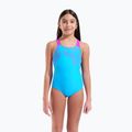 Детски цял бански костюм arena Kikko Swim Pro Back turquoise/very fuchsia 5