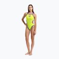 Дамски цял костюм за плуване arena One Double Cross Back One Piece artic lime/plum/blue cosmo 6