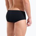 Мъжки боксерки за плуване arena One Low Waist Short Big Logo black/black 9
