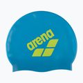 Плувна шапка  arena Big Logo blue cosmo/artic lime