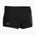 Мъжки боксерки за плуване arena Basic Swim Short black/turquoise 4