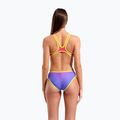 Дамски цял костюм за плуване arena One Shaded Print Tech One Back bright coral royal multi/soft green 7