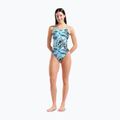 Дамски цял костюм за плуване arena Earth View Xcriss Cross water multi/water 2