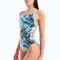 Дамски цял костюм за плуване arena Earth View Xcriss Cross water multi/water 4