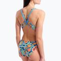 Дамски цял костюм за плуване arena Fruits Lace Plus Back multi/turquoise / multi 5