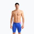 Мъжки шорти за плуване тип клин arena Earth Swim Jammer neon blue/neon blue multi 5