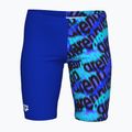 Детски джамъри arena Crowded Swim Jammer neon blue/neon blue multi