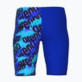 Детски джамъри arena Crowded Swim Jammer neon blue/neon blue multi 2