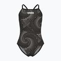 Детски цял бански костюм arena Fireflow Lightdrop Back black/team black