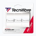 Грип за тенис ракета Tecnifibre Players Dry Tennis Wraps 3 бр. white