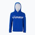 Детски тенис суитшърт Tecnifibre Fleece Hoodie син 21FLHO 6