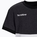 Детска тениска за тенис Tecnifibre Stretch в бяло и черно 22F1ST F1 3