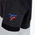 Детска тениска за тенис Tecnifibre Stretch в бяло и черно 22F1ST F1 4