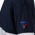 Детска тениска за тенис Tecnifibre Stretch в бяло и синьо 22F1ST F1 4