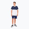 Детска тениска за тенис Tecnifibre Stretch в бяло и синьо 22F1ST F1 8
