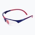 Очила за скуош Tecnifibre сини/червени 54SQGLRE21 5