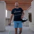 Мъжка тениска за тенис Tecnifibre Team Tech Tee marine 5