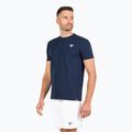 Мъжка тениска за тенис Tecnifibre Graphic Tee Stretch merine