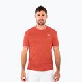 Мъжка тениска/фланелка за тенис Tecnifibre Team Tech terracotta