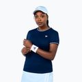 Дамска тениска/фланелка за тенис Tecnifibre Team Tech marine