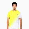 Мъжка тениска/фланелка за тенис Tecnifibre X-Loop Tee white/yellow