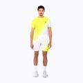 Мъжка тениска/фланелка за тенис Tecnifibre X-Loop Tee white/yellow 2