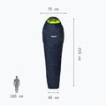 Спален чувал Millet Baikal 1100 Regular saphir 4