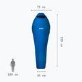 Millet Baikal 750 Редовен спален чувал десен sky diver 3