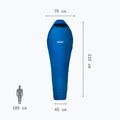 Спален чувал Millet Baikal 750 Regular sky diver 4