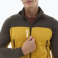 Мъжки суитшърт Millet Fusion Grid Hoodie safran/deep jungle 4