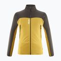 Мъжки суитшърт Millet Fusion Grid Hoodie safran/deep jungle 5