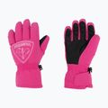 Rossignol Jr Rooster G orchid pink детски ски ръкавици