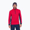 Мъжки скиорски суитшърт Rossignol Cieloalto Fleece Half zip sports red