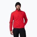 Мъжки суитшърт Rossignol Strawpile Fleece Fz sports red