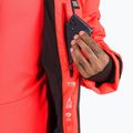 Мъжко ски яке Rossignol Hero Blackside Puffy neon red 17