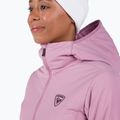 Дамско ватирано яке Rossignol Opside Hoodie moonlight mauve 5
