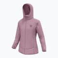 Дамско ватирано яке Rossignol Opside Hoodie moonlight mauve 9