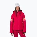 Дамско скиорско яке Rossignol Strawpile Jkt ruby red