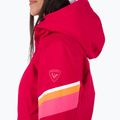 Дамско скиорско яке Rossignol Strawpile Jkt ruby red 6