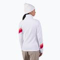 Дамски суитшърт Rossignol Strawpile Fleece Fz бял 3