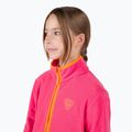 Детски суитчър Rossignol Jr Strawpile Fleece Fz tea rose 4