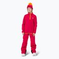 Детски суитчър Rossignol Jr Strawpile Fleece Fz рубинено червен 2