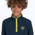 Детски суитшърт Rossignol Jr Strawpile Fleece Fz dark navy 4