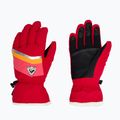 Дамски скиорски ръкавици Rossignol New Piste G ruby red