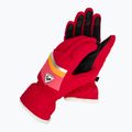 Дамски скиорски ръкавици Rossignol New Piste G ruby red